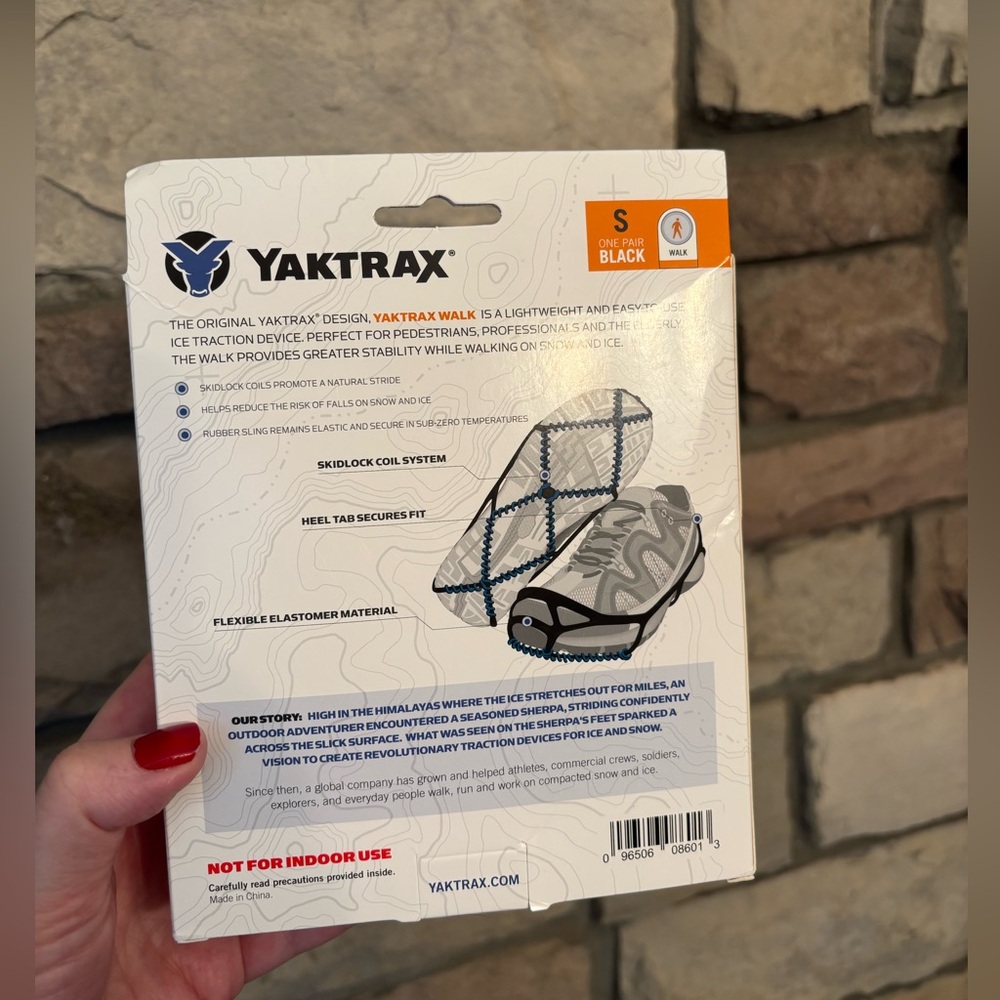 YAKTRAX-WALK, SZ SMALL, NWT - Picture 3 of 5